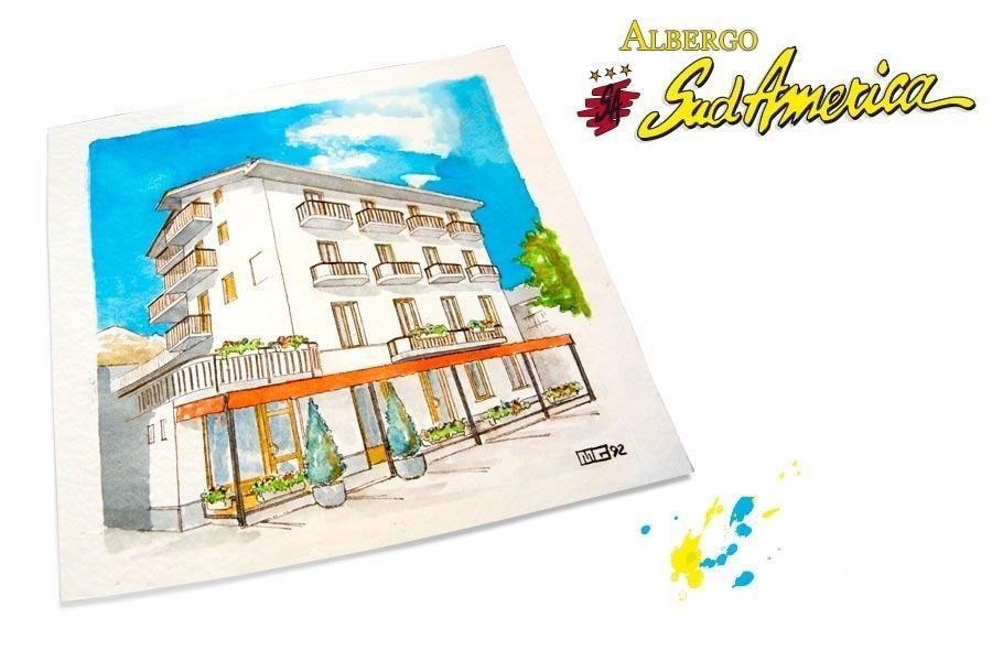 Albergo Sud America Paesana Ngoại thất bức ảnh